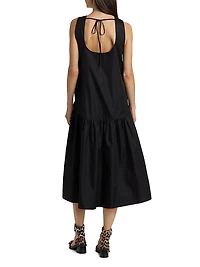 Duchesse Tiered Midi-Dress