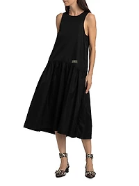 Duchesse Tiered Midi-Dress