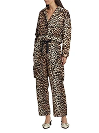 Duchesse Leopard Short Jacket