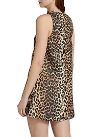 Duchesse Nylon Minidress