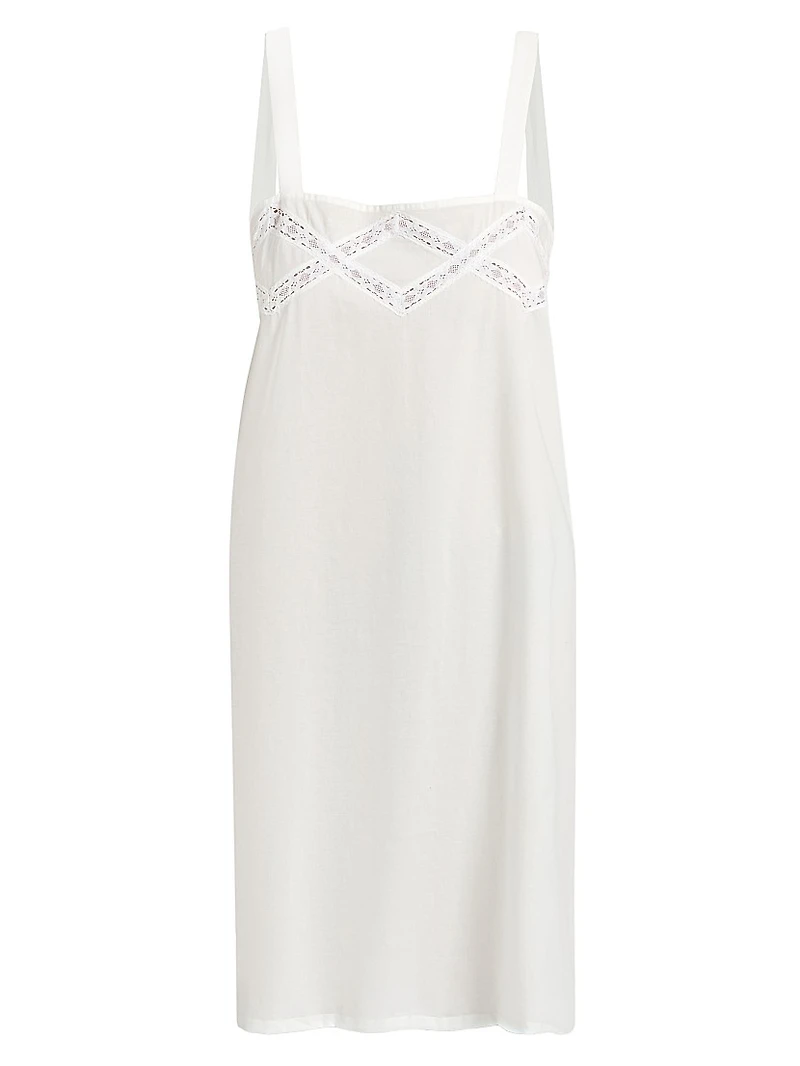 Sun Ruffle Cotton Nightie