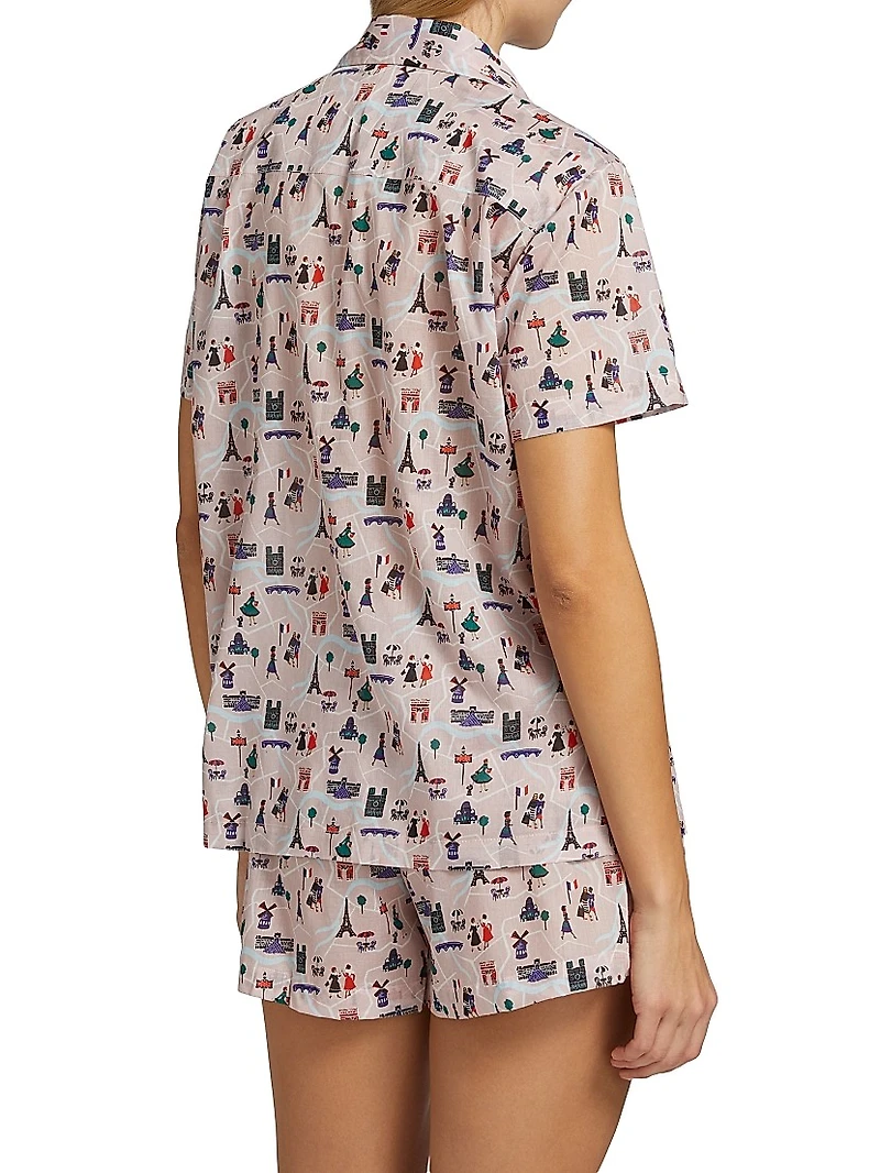 Paris Cotton Short Pajamas
