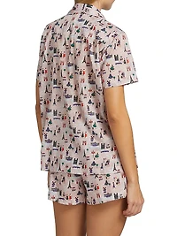 Paris Cotton Short Pajamas