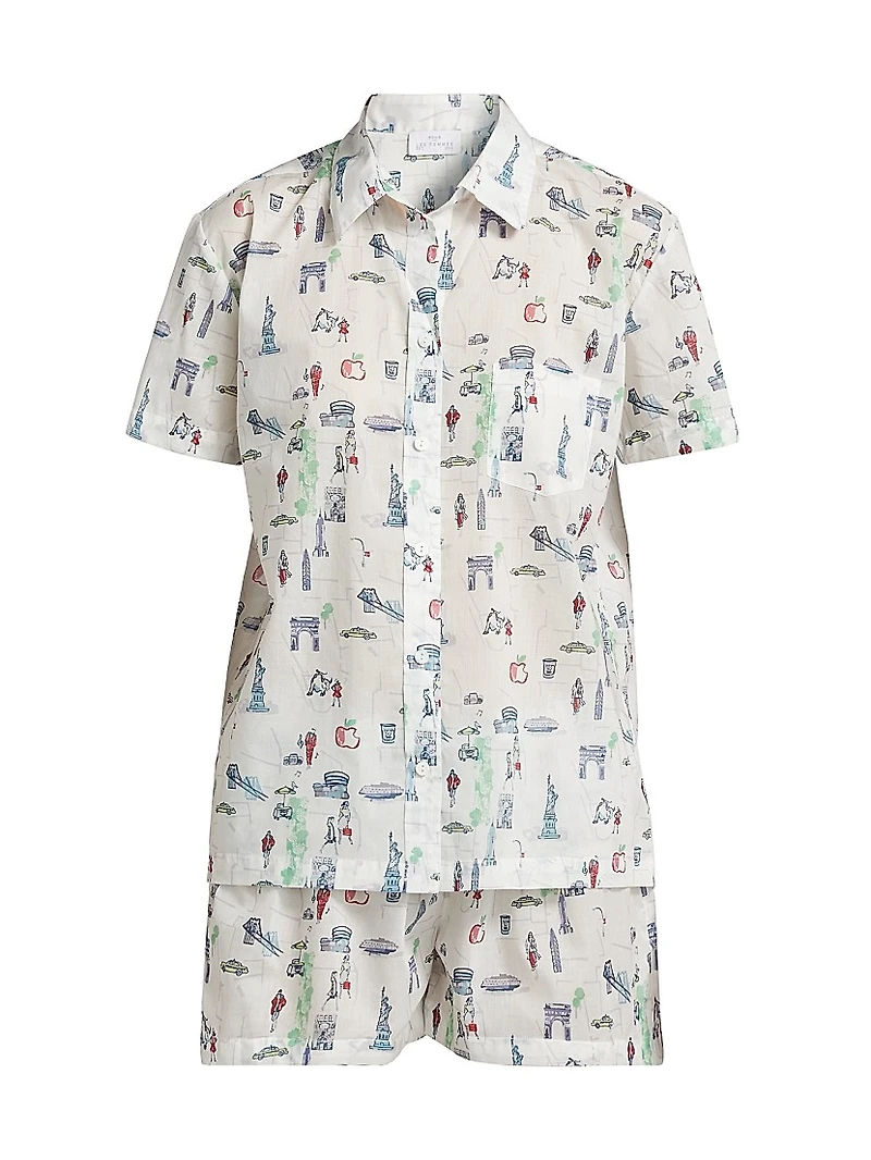 New York Cotton Short Pajama