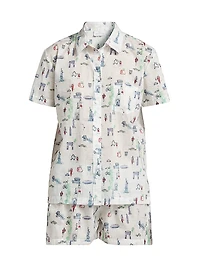 New York Cotton Short Pajama