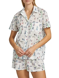 New York Cotton Short Pajama
