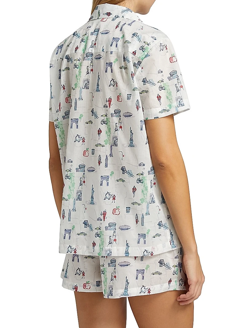 New York Cotton Short Pajama
