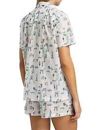 New York Cotton Short Pajama