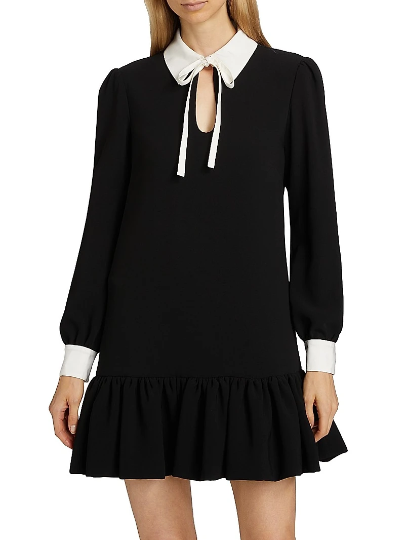 Cala Contrast-Trim Minidress