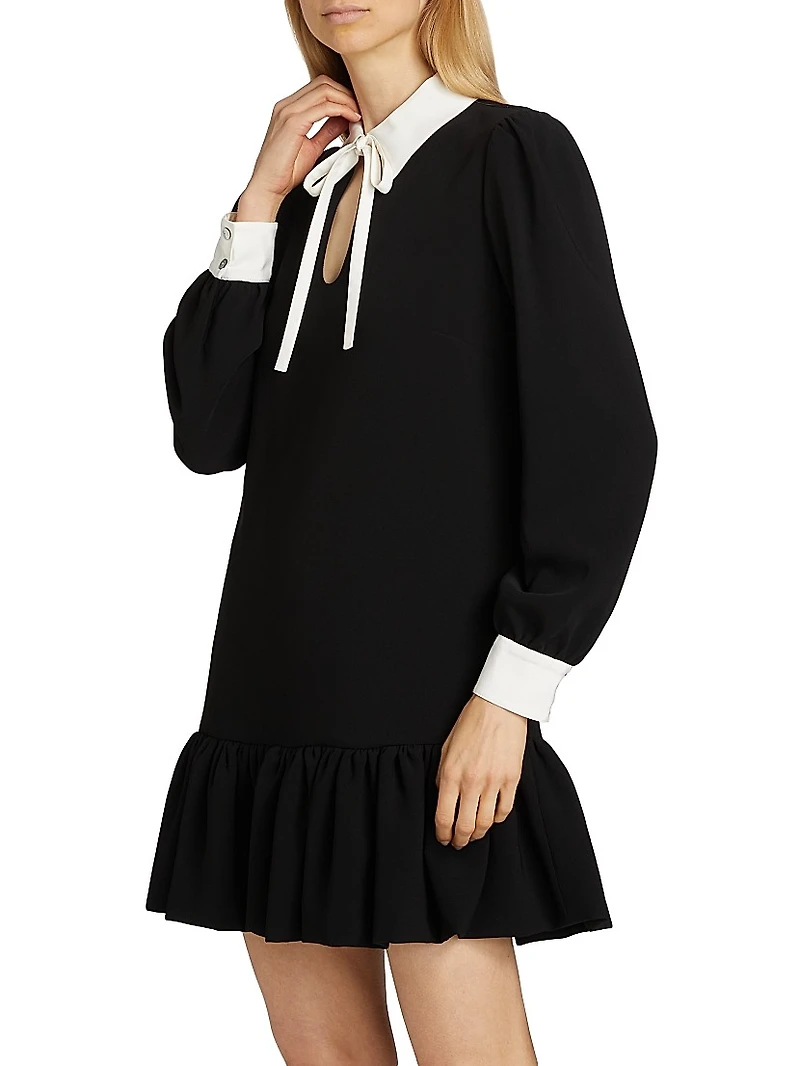 Cala Contrast-Trim Minidress