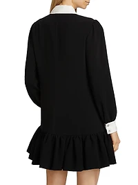 Cala Contrast-Trim Minidress