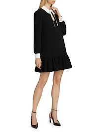 Cala Contrast-Trim Minidress