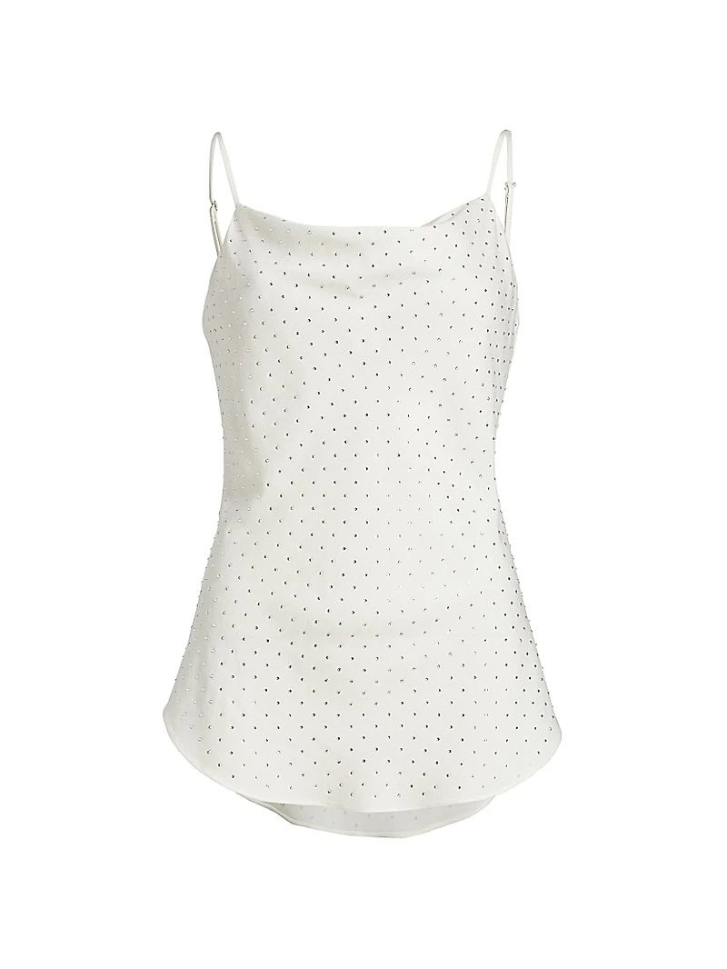 Marta Embellished Satin Camisole