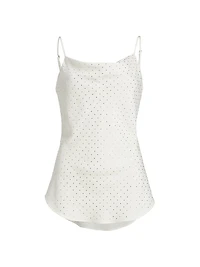 Marta Embellished Satin Camisole