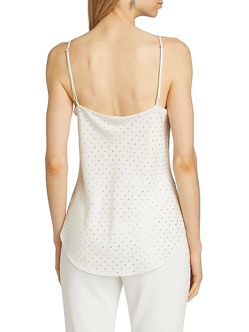 Marta Embellished Satin Camisole