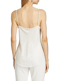 Marta Embellished Satin Camisole