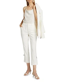 Marta Embellished Satin Camisole