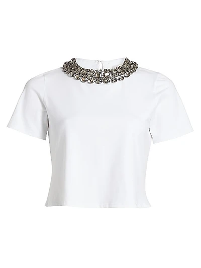 Chunky Necklace Stretch T-Shirt