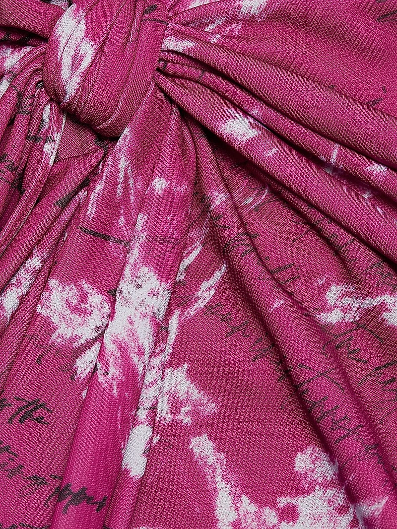 Warm Carnation Johnson Midi-Dress