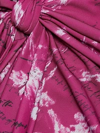 Warm Carnation Johnson Midi-Dress