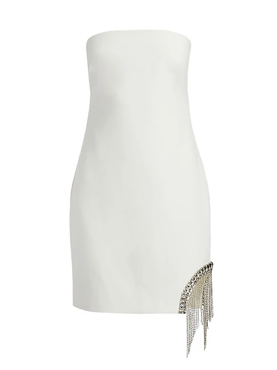 Sammy Embellished Fringe Bandeau Minidress