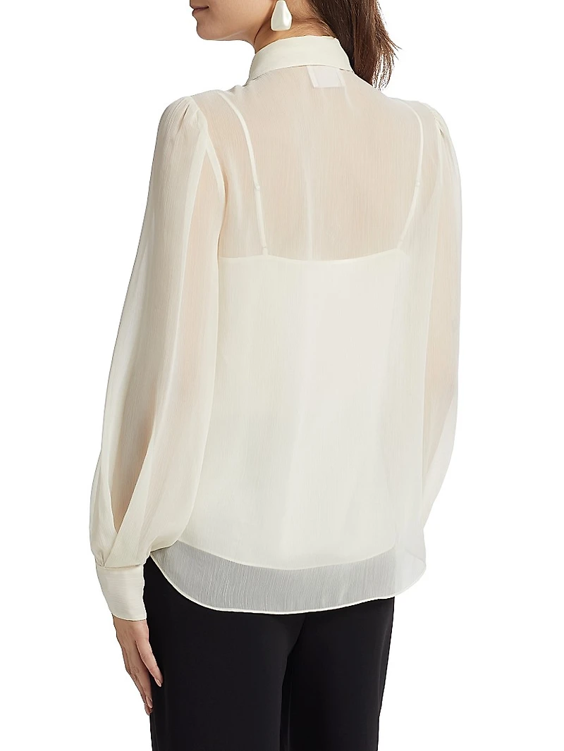 Rhonda Feather Ruffle Top