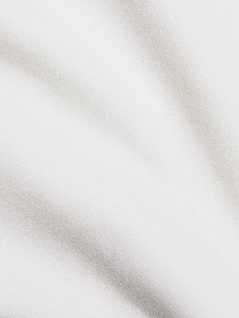 Square-Neck Sheath Midi-Dress