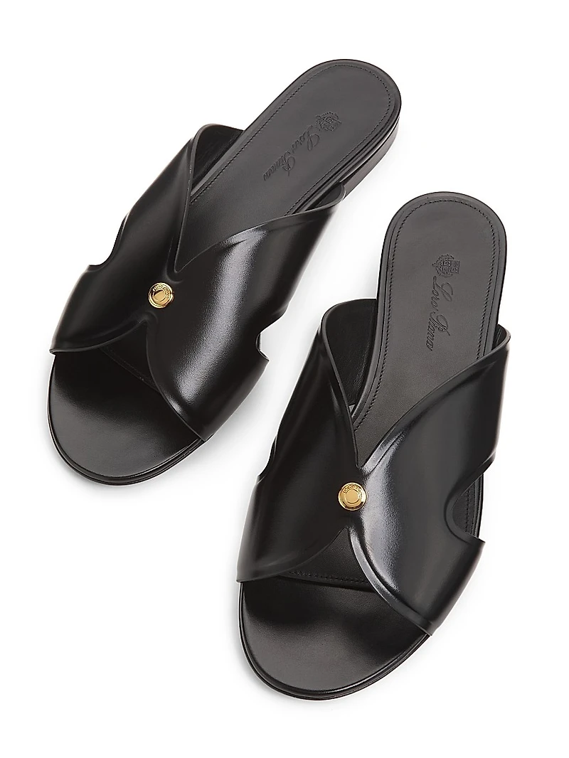 Vera Leather Mule Sandals
