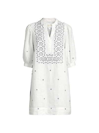 Mialeigh Embroidered Shift Dress