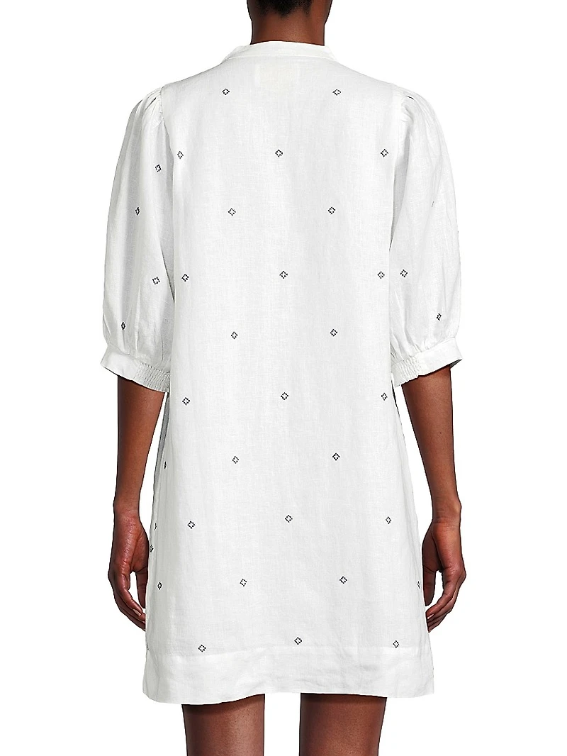 Mialeigh Embroidered Shift Dress