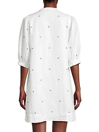 Mialeigh Embroidered Shift Dress