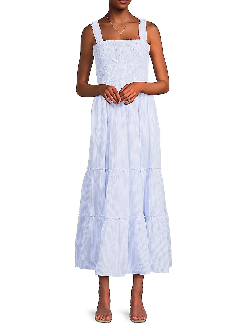 Hadly Smocked Maxi Dress