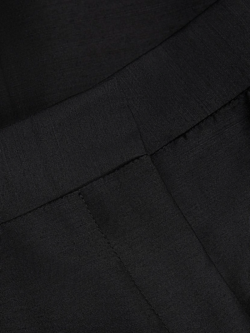 Leyva Wool-Silk Flared Pants