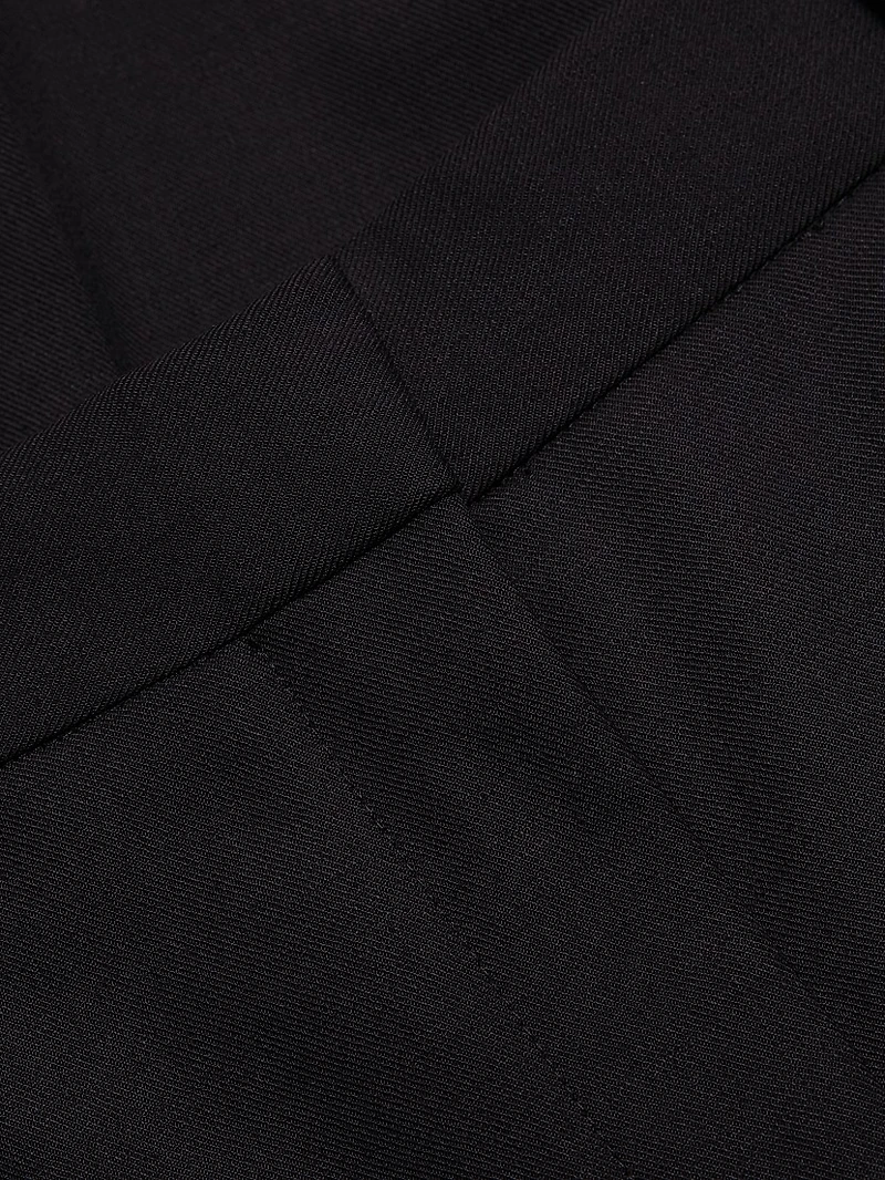 Anita Stretch-Wool Straight-Leg Pants