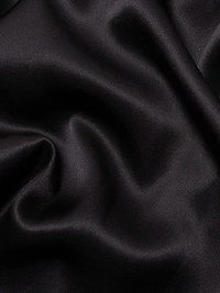 Mila Draped Silk Miniskirt