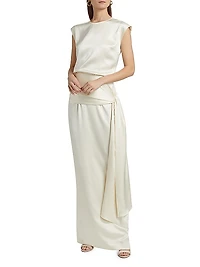 Morgan Silk Sleeveless Top