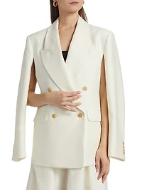 Antonella Silk & Wool Blazer