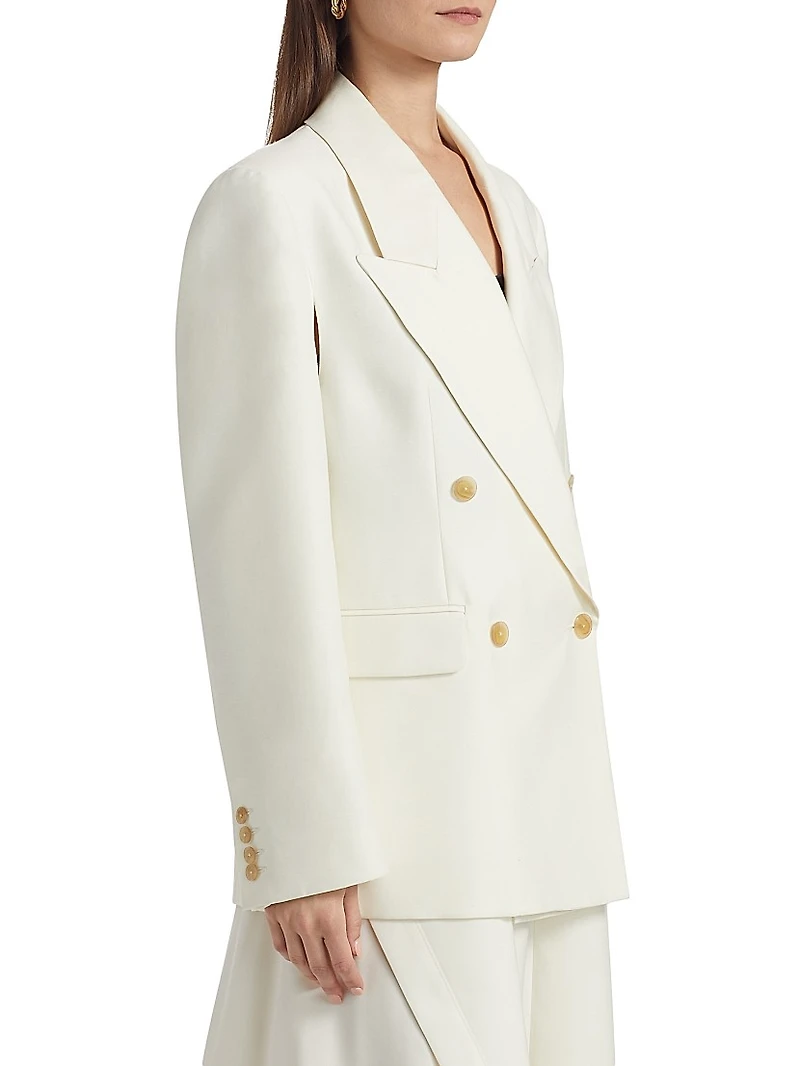 Antonella Silk & Wool Blazer