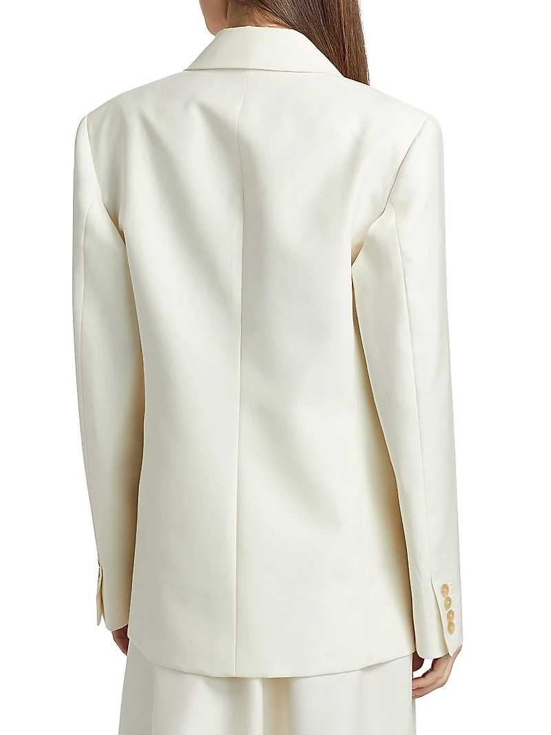 Antonella Silk & Wool Blazer