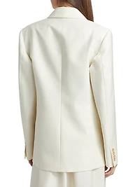 Antonella Silk & Wool Blazer
