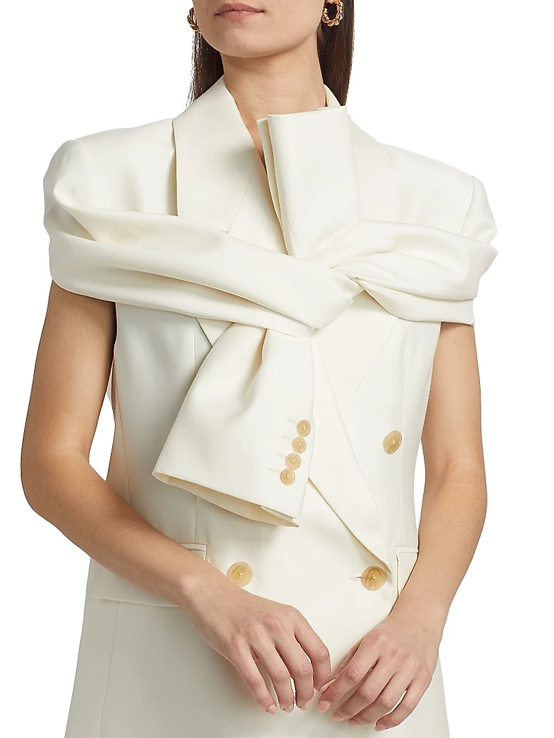 Antonella Silk & Wool Blazer