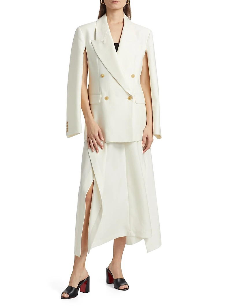 Antonella Silk & Wool Blazer