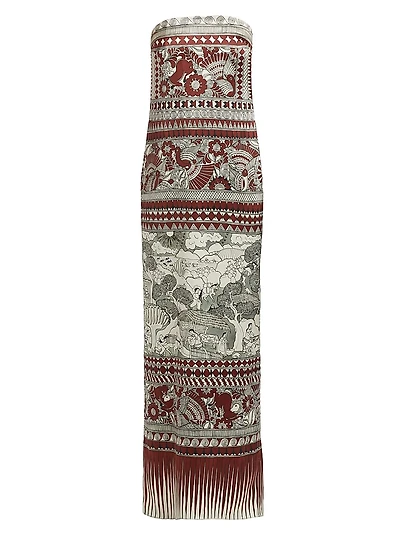 Rodrigo Silk Strapless Dress