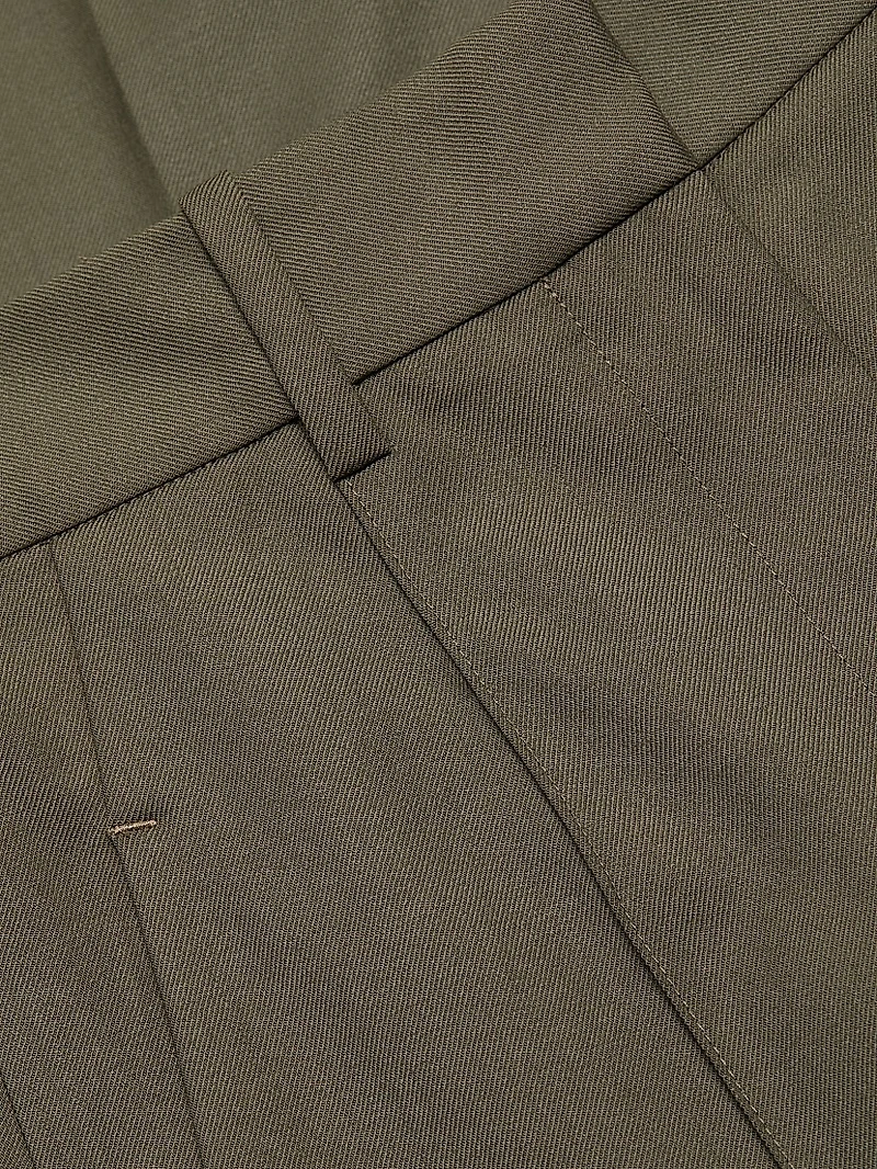 Antonella Wool Wide-Leg Trousers