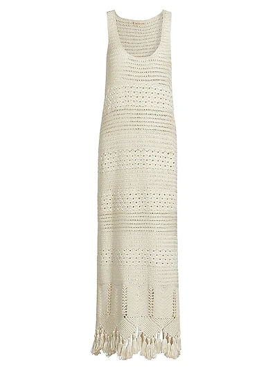 Ophelia Crochet Maxi Dress