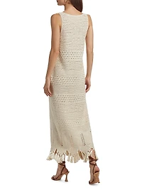 Ophelia Crochet Maxi Dress