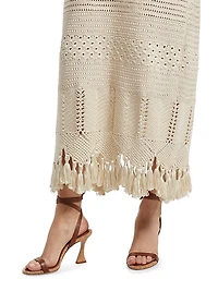 Ophelia Crochet Maxi Dress