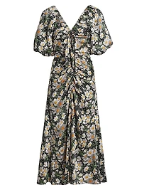 Cosmo Flowers Brenton Floral Maxi Dress