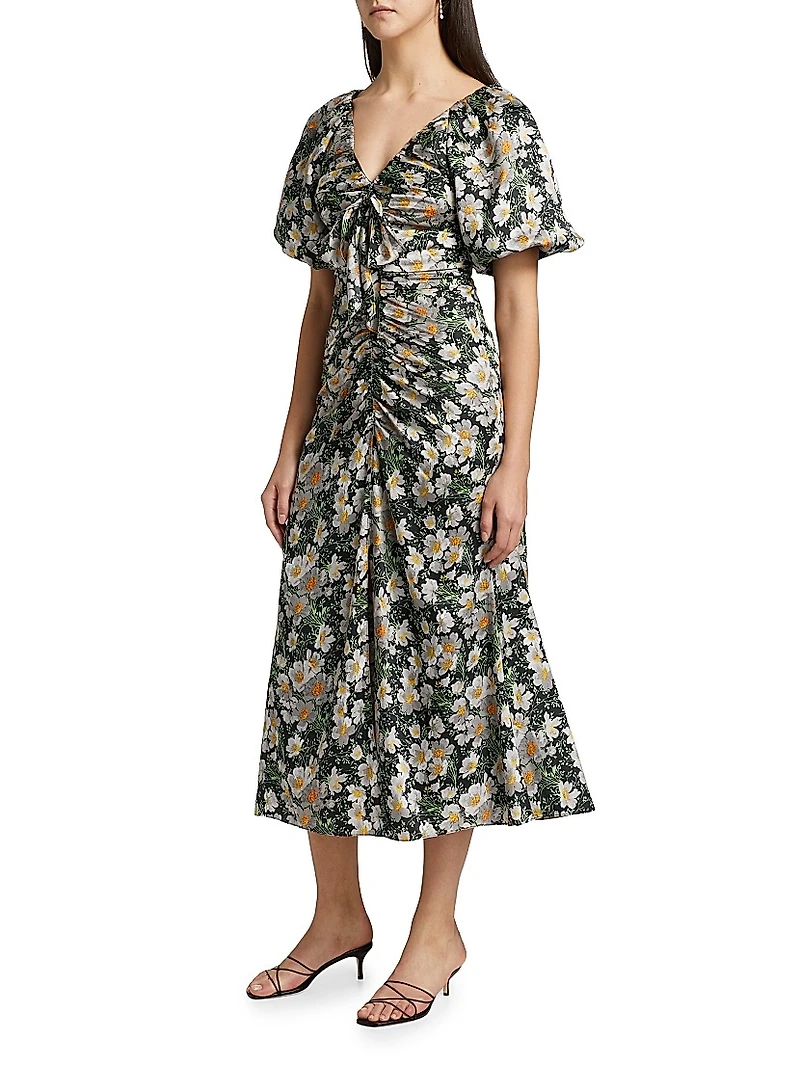 Cosmo Flowers Brenton Floral Maxi Dress