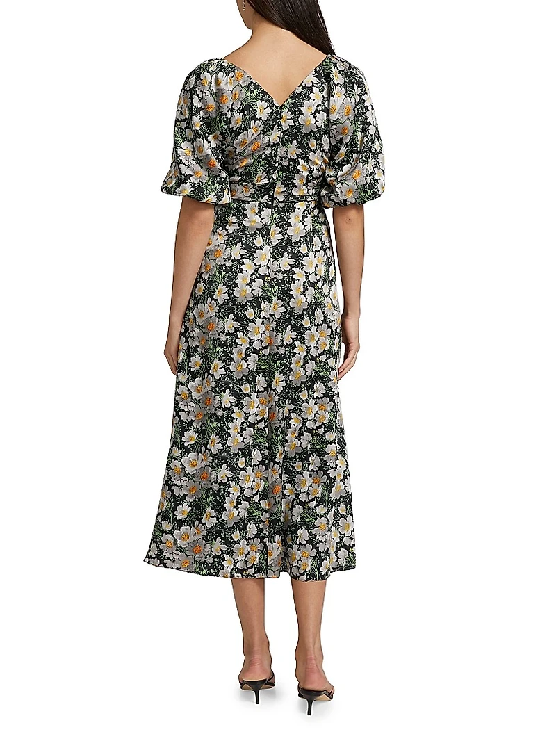 Cosmo Flowers Brenton Floral Maxi Dress